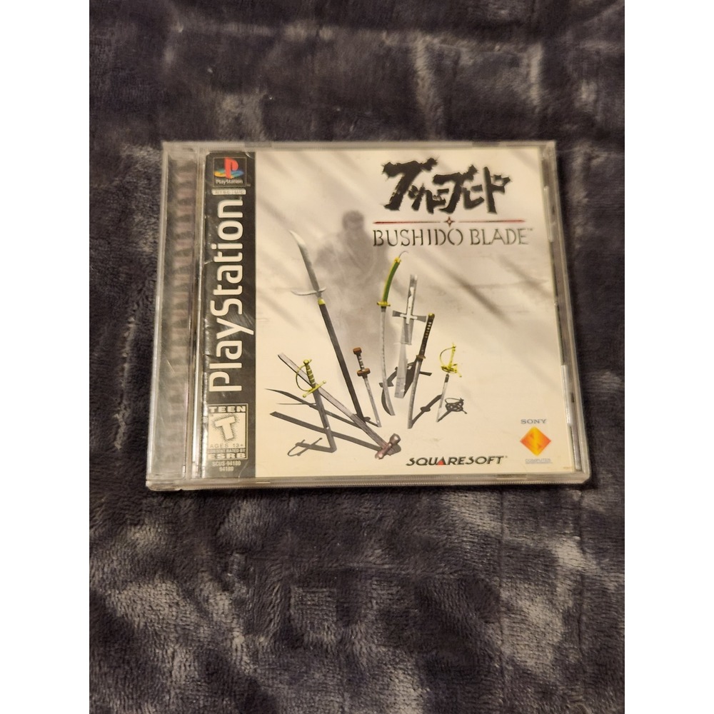 Bushido Blade Sony PlayStation PS1 AS IS NOT TESTED